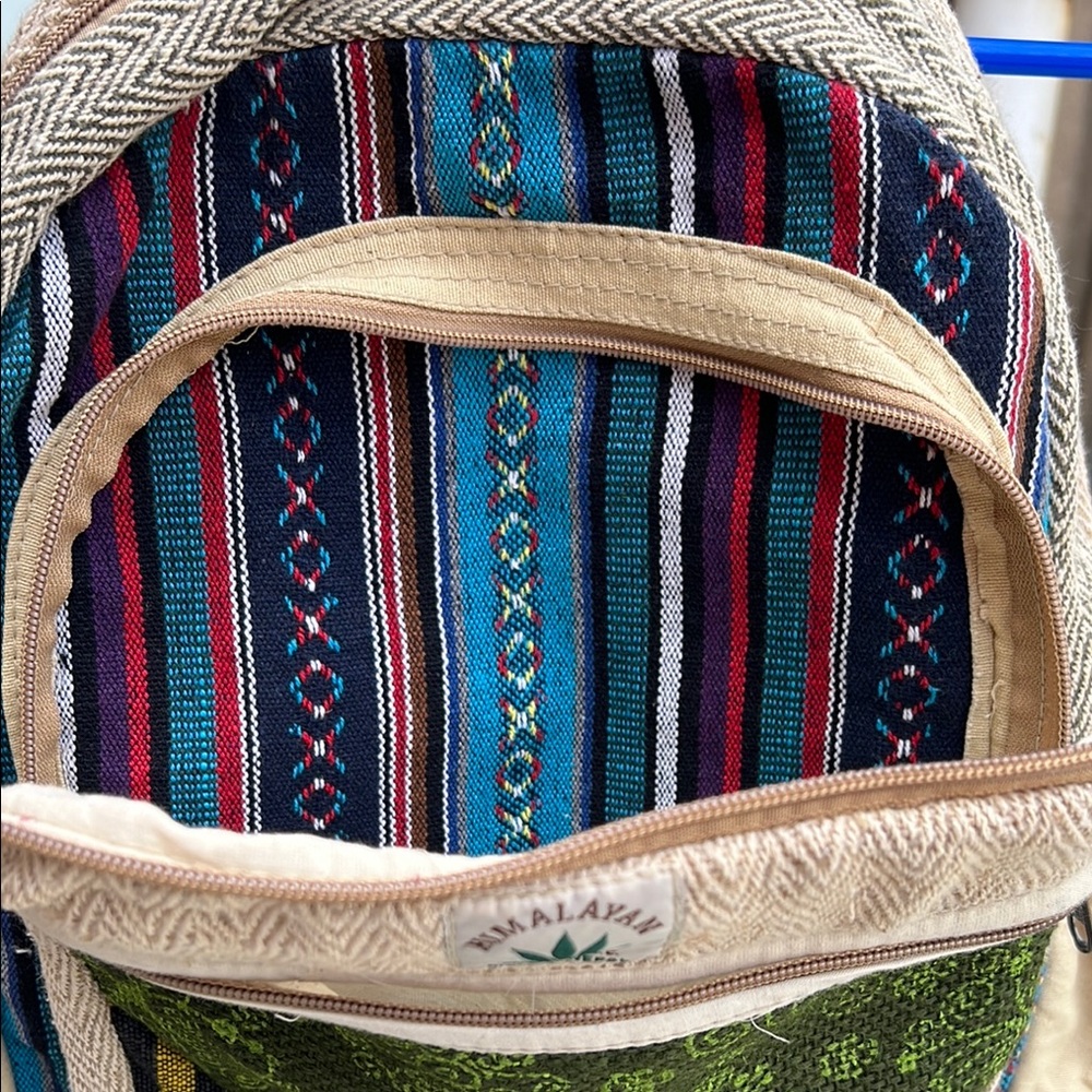 Multicolor Patterned Backpack By Himalayan New Ne… - image 6